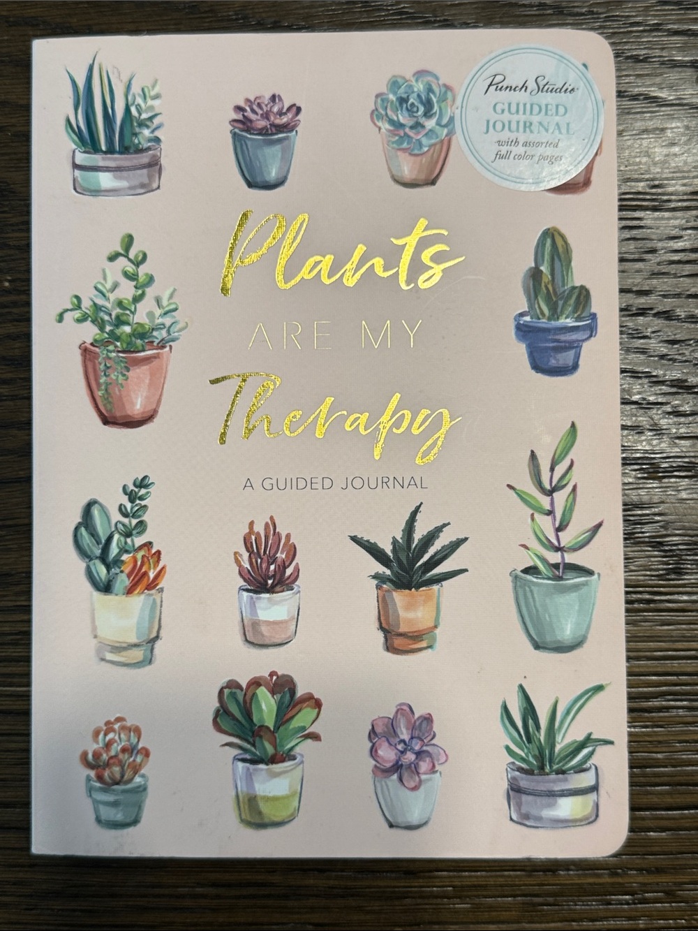 NEW Punch Studio Plants are My Therapy Guided Journal Plant Care Journal